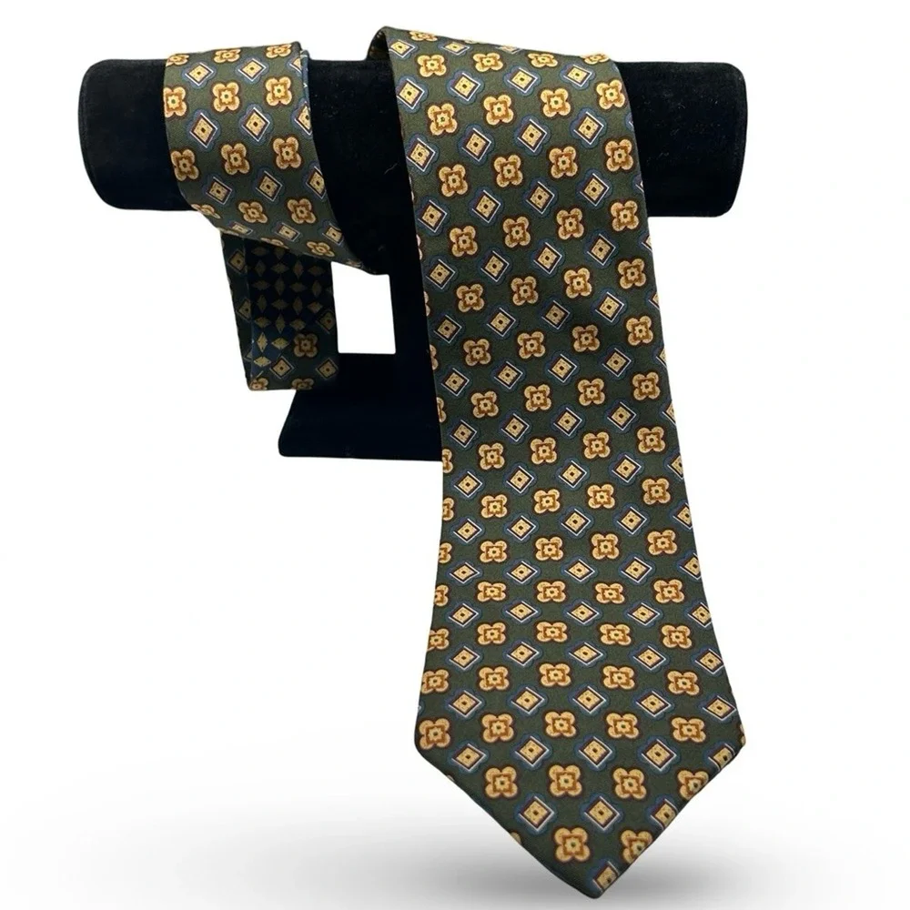 Tommy Hilfiger Vintage Silk Tie Office Professional‎ Formal USA Italian Silk